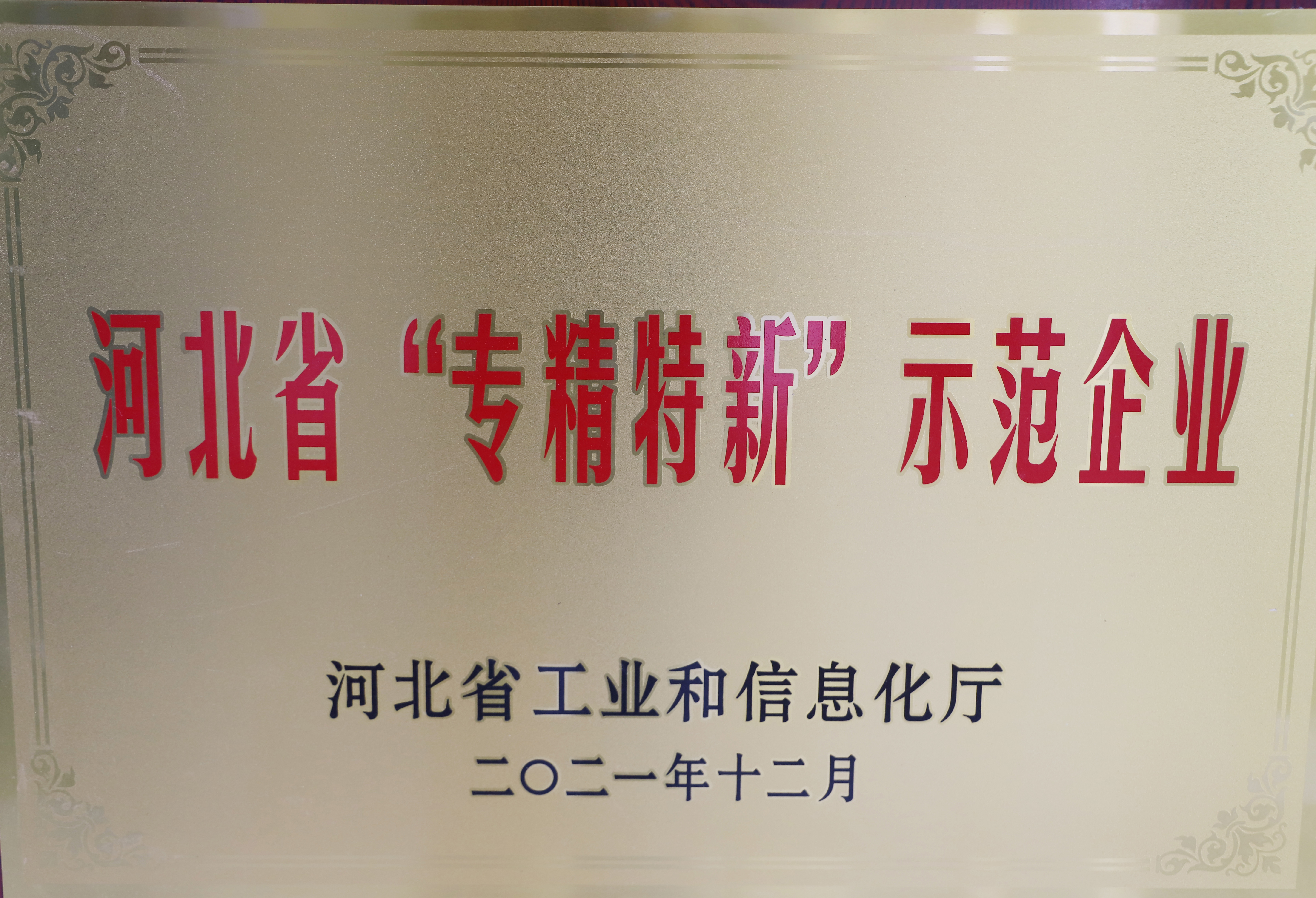 河北省“专精特新”示范企业